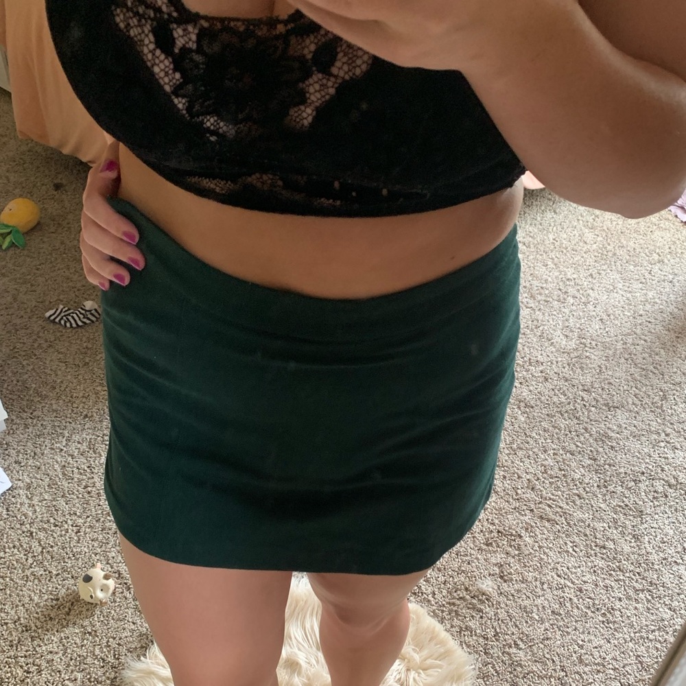 Green skort